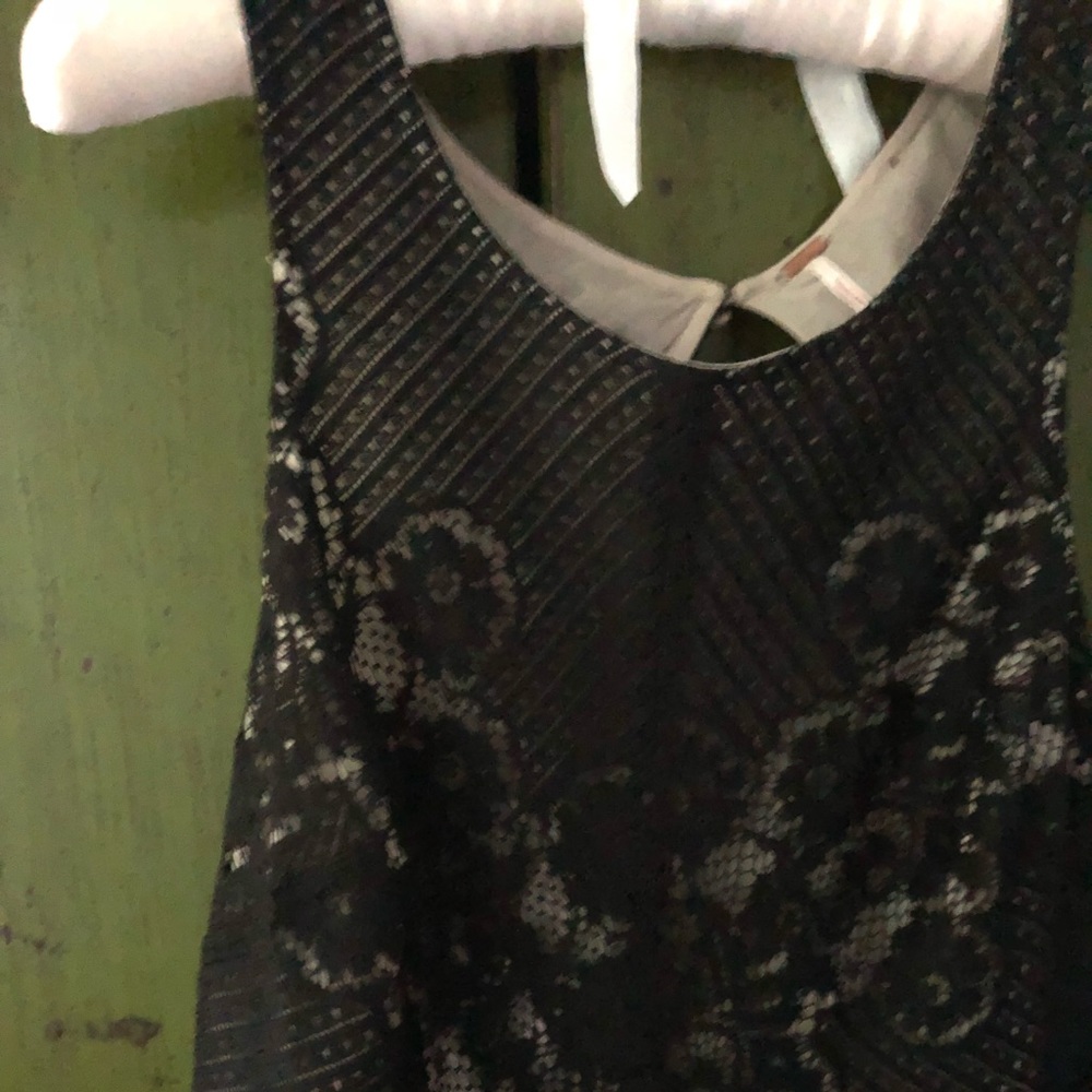 Free People Black Lace dress - Picture 3 of 6